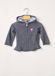 Vestă cu mâneci lungi bleumarin 3 POMMES fille