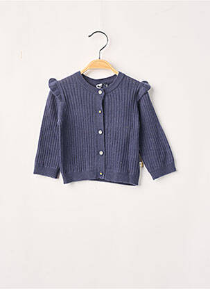 Gilet bleumarin 3 POMMES fată