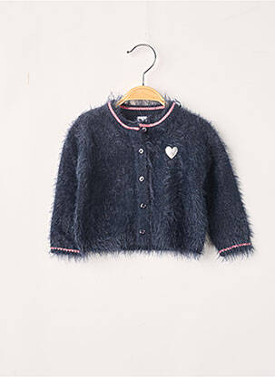 Gilet albastru 3 POMMES fată