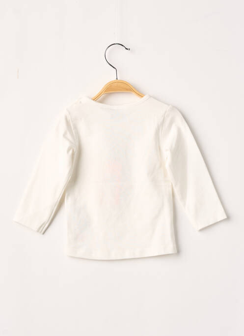 Tricou ecru 3 POMMES fată