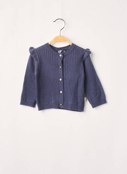 Gilet bleumarin 3 POMMES fată