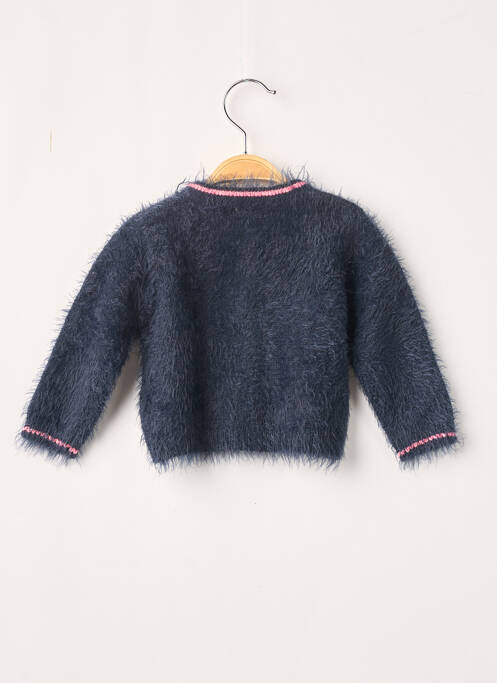 Gilet albastru 3 POMMES fată