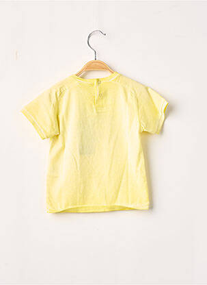 Tricou galben 3 POMMES băiat