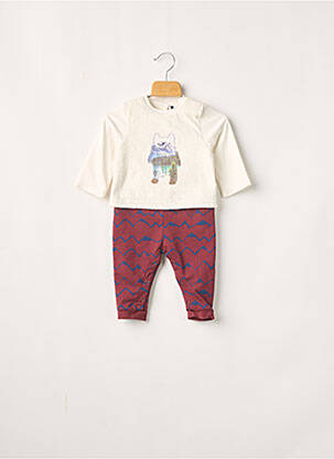 Salopetă scurtă roșu 3 POMMES băiat