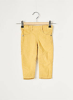 Pantalon drept galben 3 POMMES băiat