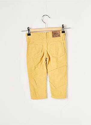 Pantalon drept galben 3 POMMES băiat