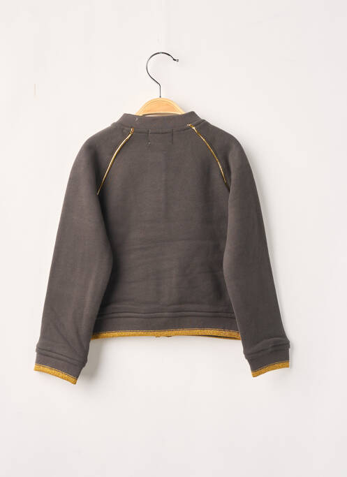 Vestă cu mâneci lungi negru CHIPIE fată