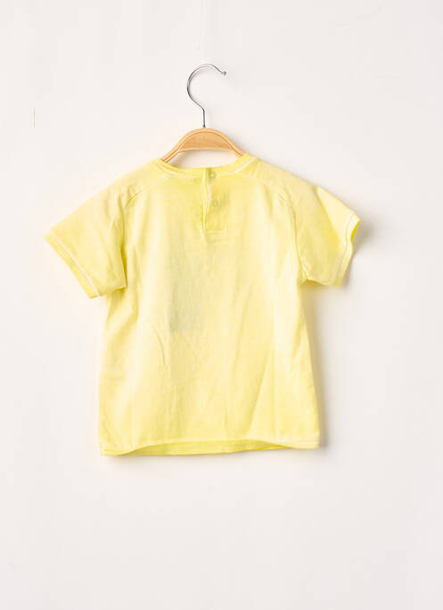 Tricou galben 3 POMMES băiat