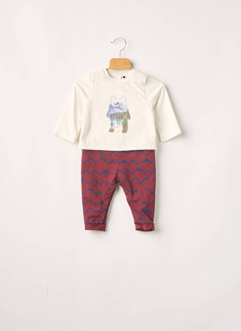 Salopetă scurtă roșu 3 POMMES băiat