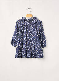 Rochie midi bleumarin ABSORBA fată
