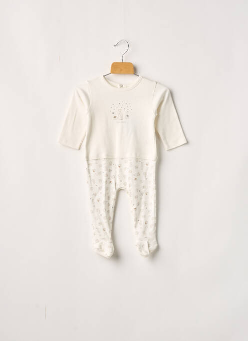 Salopetă-pantalon ecru ABSORBA băiat