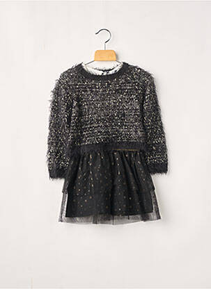 Set rochie negru 3 POMMES fată