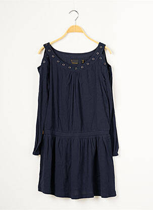 Rochie midi bleu marin BECKARO fată