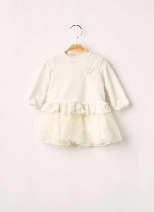 Rochie midi ecru CATIMINI fată
