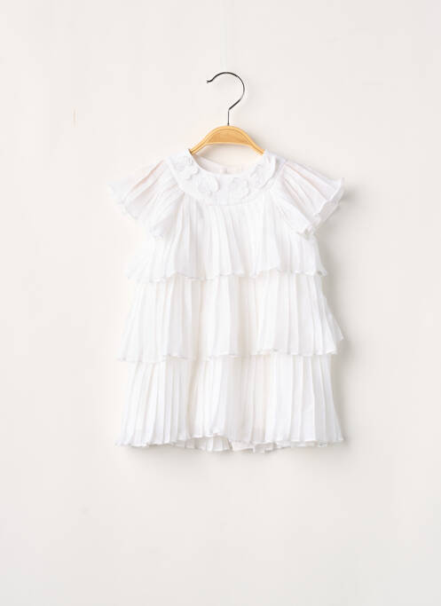 Rochie midi ecru CATIMINI fată