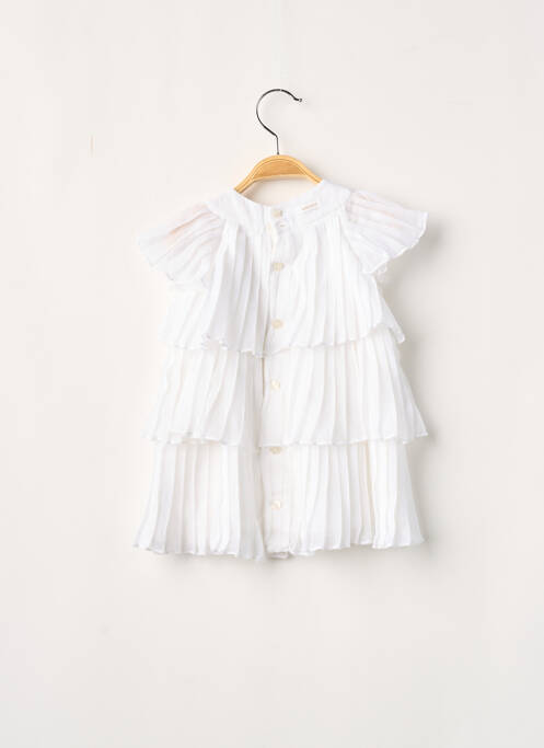 Rochie midi ecru CATIMINI fată