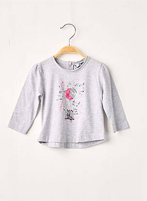 Tricou gri 3 POMMES fată