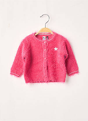 Gilet roz 3 POMMES fată