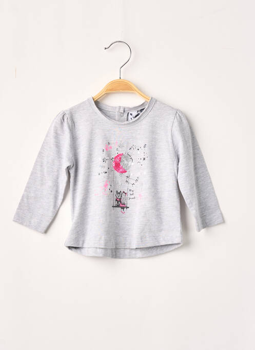 Tricou gri 3 POMMES fată