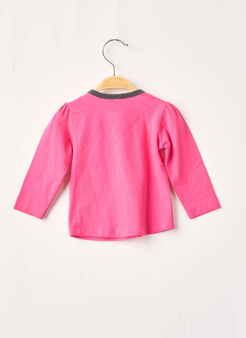 Tricou roz 3 POMMES fată