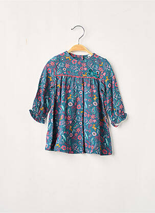 Rochie midi verde 3 POMMES fată