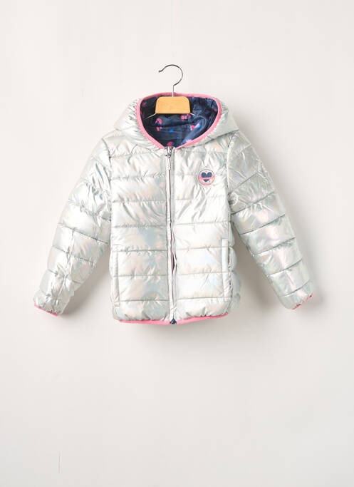 Geacă matlasată albastru 3 POMMES fată