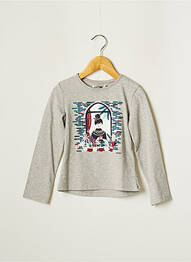 Tricou gri JEAN BOURGET fille