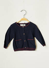 Vestă cu mâneci lungi bleumarin JEAN BOURGET fille