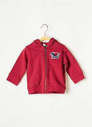 Vestă cu mâneci lungi roșu 3 POMMES băiat