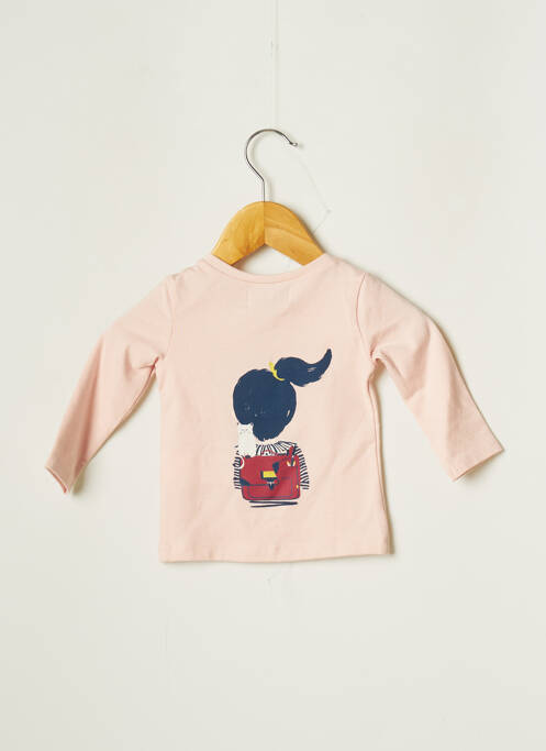 Maletă roz JEAN BOURGET fată