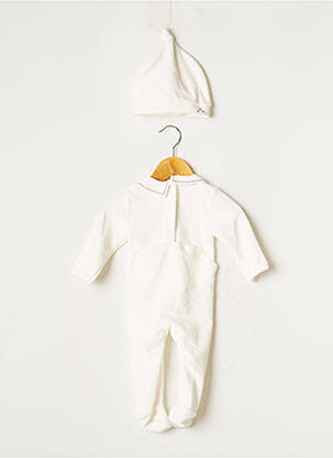 Salopetă de dormit ecru ABSORBA băiat
