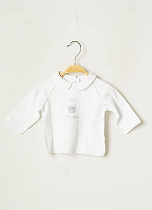 Vestă cu mâneci lungi alb ABSORBA copil