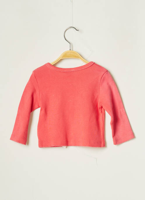 Vestă cu mâneci lungi roz ABSORBA fată