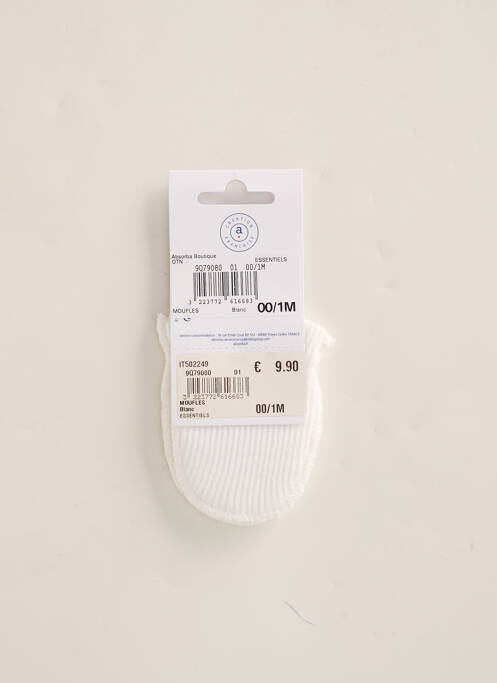 Mănuși alb ABSORBA copil