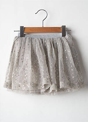 Jupon/Fond de rochie gri 3 POMMES fată