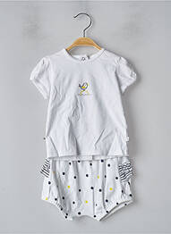 Set sus/jos alb ABSORBA enfant