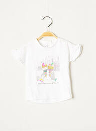 Tricou alb ABSORBA fille