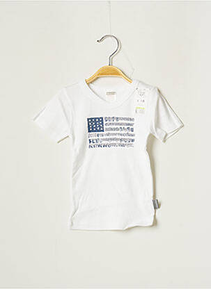 Tricou alb ABSORBA băiat