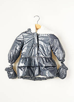 Palton lung gri ABSORBA fată