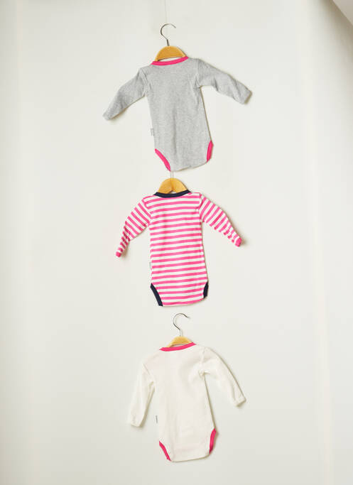 Body de lenjerie roz ABSORBA fată