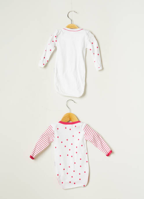 Body de lenjerie alb ABSORBA fată