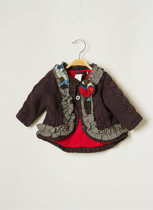 Palton lung bej CATIMINI fată