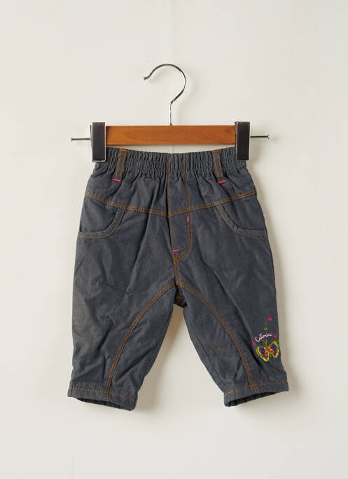 Pantalon evazat albastru CATIMINI fată