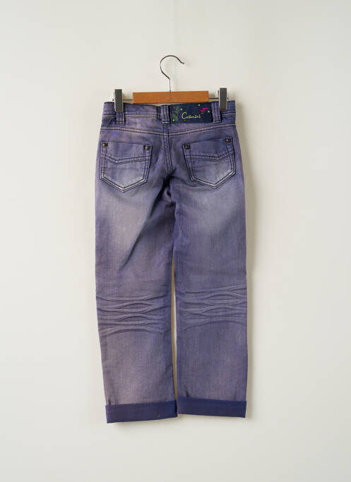 Blugi cu croială dreaptă piele CATIMINI fată