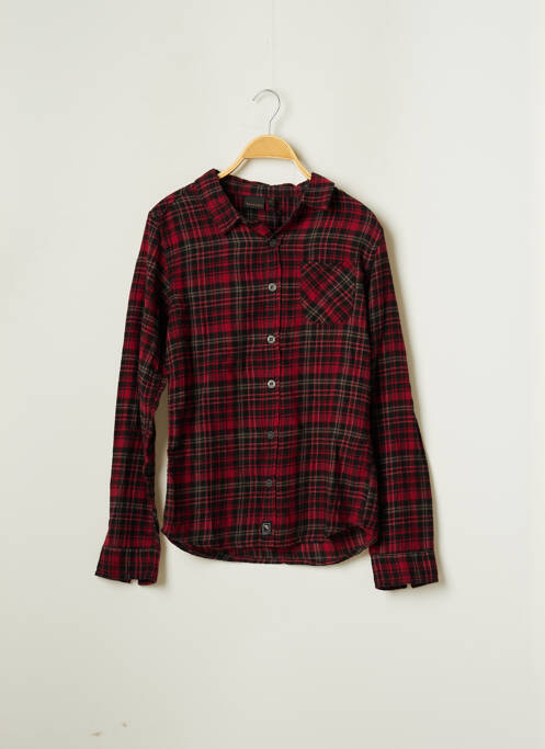 Cămașă cu mâneci lungi bordeaux BECKARO băiat