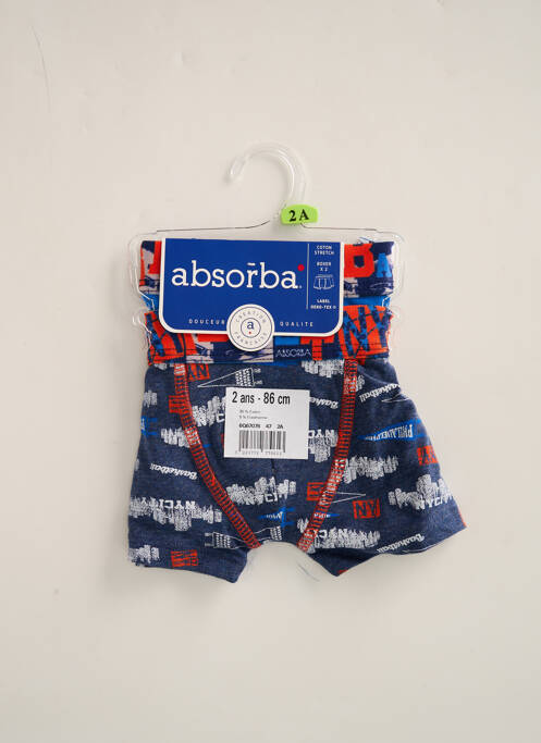 Boxer albastru ABSORBA băiat