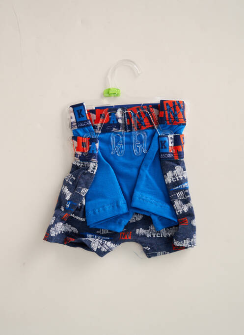 Boxer albastru ABSORBA băiat