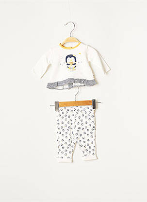 Set sus/jos ecru ABSORBA fată