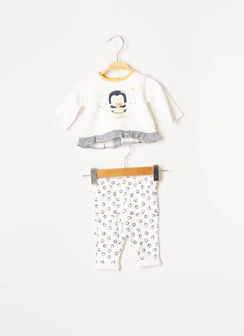 Set sus/jos ecru ABSORBA fată