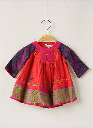 Rochie scurtă portocaliu CATIMINI fată